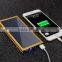 OEM logo 8000mAh solar power bank charger