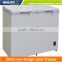 277L DC solar freezer double temperature solar fridge freezer