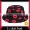 Mesh vented custom bucket hat