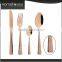 Trustworthy Factory Make To Order Kitchen Gold Cutlery Set