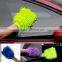 Microfiber towel for car cleaning