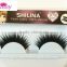 Wholesale thick cross natural look human hair false eyelash/human hair eyelash extension ZX:FE864