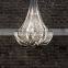 Hot Sell Luxury Hotel interior Modern Chandelier light, Chain chandelier