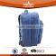 Customized Blue Laptop Backpack With Laptop Compartment and Logo