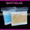 Double cotton tipped makeup cotton ear buds colorful sticks