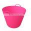 Super Medium PE plastic laundry bucket&basket