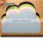 Non-slip Cloud shape cute table mat silicone placemat for kids