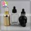 trade assurance stocked retangle glass dropper bottle 30ml clear green amber glass dropper bottle for e-juice