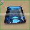 factory customized 119 # trapezoid tap cut synthetic blue spinel gemstone
