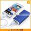 FCC CE ROHS Certificate 5200mAh Power Bank with Flashlight