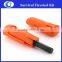 single hand compact flint firestarter outdoor survival tool