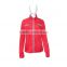 New arrival zipper front professional customizing red women summer jackets