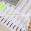 New Arrival Mini 3tiers Bamboo Towl Rack,white Hanging Bathroom Shelves