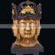 Large Marble Stone Laughing Buddha Statue