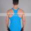 Lycra fabric mens workout tank top outfits open back fitness dri fit tank tops                        
                                                Quality Choice