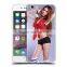 Hot Selling pc+tpu Hybrid attractive girl design Back Cover Phone Case for lenovo 3 vibe K5 Plus for iphone 5 5s 6 6s plus