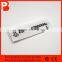 Colorful textile custom brand woven neck label ultrasonic cut border