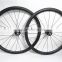 Track bicycle wheels carbon! Cheap Chinese 38mm x 25mm clincher carbon track bike wheelset Single speed hub fixed gear