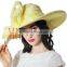 New 2015 yellow hats church women party decorations