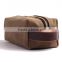 Custom high quality waxed canvas travel pouch waterproof