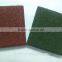 rubber flooring used playground tiles 500*500*15mm