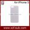 3d sublimation cases for iphone5/5s,hard 3d sublimation cover