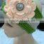 Women & girl handmade Knitted Headbands with flower