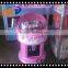 High quality coin operated Commercial cotton candy maker machine, Candy floss maker from Guangzhou
