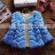 Ladies rabbit fur jackets wave stripes fur jackets decoration fur jacket KZ160056