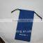 Custom Microfiber Drawstring Double Pull Pouch