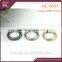 Guangzhou metal ring for bag accessory,15mm metal ring, metal round ring for handbag