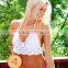 Hot sale good quality handmade crochet braided bikini swimwear