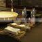 Backlit Bathroom Amenity Tray Square Serving Acrylic Tray Wholesale