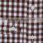New brown casual style mens custom dress shirts 2016