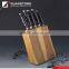 6pcs knife set forged pom handle kitchen knife set with Acacia wooden knife block