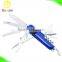 new outdoor camping army folding multi-function knife with compass