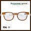 High Quality detachable wood glasses frame optical glasses