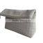 foldable cosmetic bag for women made in perforated PU leather