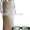 Promotional Brushed Cotton Glasses Pouch