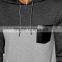 Daijun high quality drawstring100% cotton men tone custom pullover no pockets hoodies