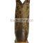 tan popular bay Apache leather western cowboy boots wholesale