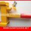 High quality steel security car wheel clamp lock&steering wheel lock