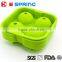 Food grade 4 cavity Silicone Jumbo Sphere Ice Mold Maker Round Ice Ball Mold DIY Kitchen Tools Silicone Ice Cube Tray
