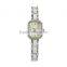 New models fashion square silicone band diamond watch women bracelet