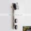 high quality quick and easy mounting plate cirle type sliding glass door roller