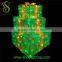China Supplier ABS Motif Light New Sculpture Gift Box Light Christmas Ornament