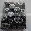 custom lovely printed heart photo album for OEM design