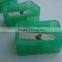 Best sale promotional cheap transparent color plastic pencil sharpeners