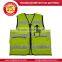 hi viz reflective safety vest with pockets