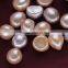 12-14mm AAA large size double side smooth flat nugget loose pearl